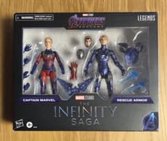 マーベルレジェンド レスキュー キャプテンマーベル 2パック 開封品 海外版のサムネイル