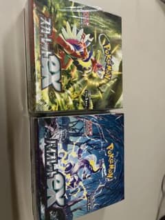 ポケモンカード スカーレットex バイオレットex BOXセット シュリンク付きのサムネイル