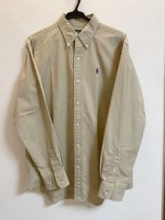 Ralph ラルフローレン シャツ ベージュ 古着のサムネイル