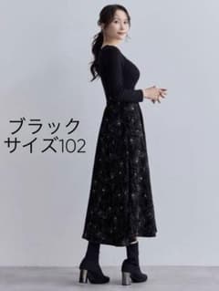 overE フラワードッキングワンピース 25AW完売のサムネイル