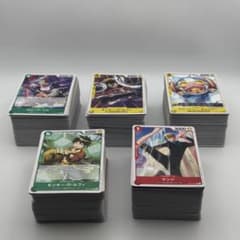 ワンピース　カードゲーム　fromTV　ノーマルのみ　合計300枚以上まとめ売り ワンピースカードゲーム ノーマル500枚被り無しセット - メルカリ