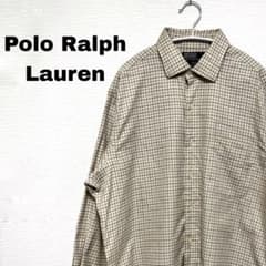 【Polo by Ralph Lauren】チェック柄 長袖シャツ XL XXLのサムネイル