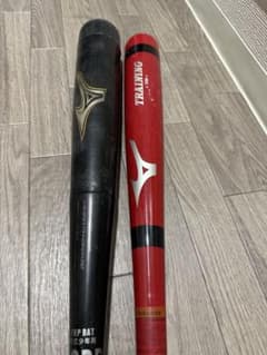 Mizuno バット 黒色 少年用のサムネイル
