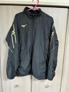 Mizuno ウィンドブレーカー 黒のサムネイル