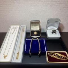 [遺品整理・生前整理品]ネックレス、ブローチ、ブレスレット925、イヤリングのサムネイル