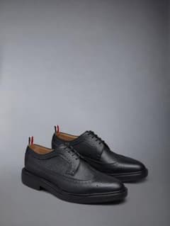 国内正規 トムブラウンTHOM BROWNE ウィングチップ レザーシューズ