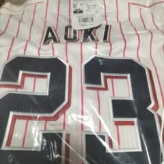 東京ヤクルトスワローズ 青木宣親 レプリカユニフォーム ホーム 23 M