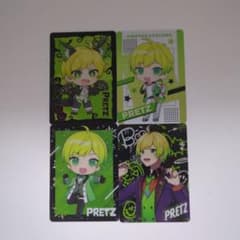 PRETZ（ぷりっつ）キャラクターカード4枚セット - メルカリ