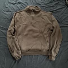 RHC × JERROD PAHL ハーフジップ スウェット ブラウン XLのサムネイル