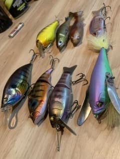 ちょっとデカめルアー盛り合わせ　ダッジ　g.i メガバス　レイドジャパンのサムネイル