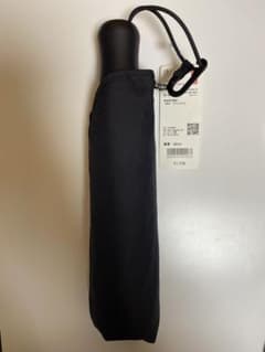 ♡42 UNIQLO UVカット コンパクトアンブレラ ブラック 55cmのサムネイル