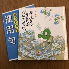 かえるのそらとぶけんきゅうじょ　絵でわかる「慣用句」２冊セットのサムネイル