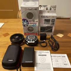 Cross-fan Ex40 空調服用ファン 予備バッテリーキット付き - メルカリ