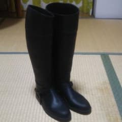 長靴GIVENCHYロングラバーブーツ 黒size38のサムネイル