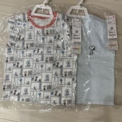 UNIQLO PEANUTS Tシャツ 2枚セット 100cmのサムネイル