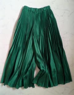 UN3D. アンスリード オリガミ プリーツ パンツ ワイド M