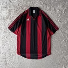 アディダス 00s  プラクティスシャツ M ロッソネロ 赤黒 アディダス 00s ADIDAS プラクティスシャツ M ロッソネロ 赤黒 - メルカリ