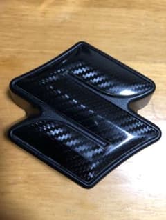 スズキ ハスラー MR 31 MR41 フロントエンブレム カーボン 予備シートのサムネイル