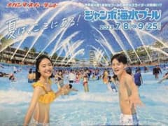 ⭐︎ナガシマ　ジャンボ海水プール⭐︎ペア券　2枚　即日発送のサムネイル