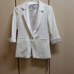 レディー　ジャケット　白のサムネイル