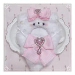 SALE ぬいぐるみ 服 10cm にじぱぺっと ねこ ピンク 395 - メルカリ