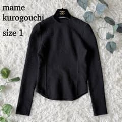 美品　マメクロゴウチ　24SS　トップス　カットソー　シャーリング　1 美品 マメクロゴウチ 24SS トップス カットソー シャーリング 1 - メルカリ