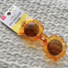 新品　キッズサングラス　フラワー　キッズ　ダイソー　人気のサムネイル