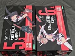 メガミデバイス 朱羅 忍者 枢 、弓兵　絆2点セット（未組立）のサムネイル