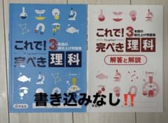 これで！3年間の総仕上げ問題集 完ぺき理科のサムネイル
