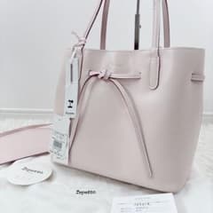 未使用保管品✨repetto レペット レザートート ライトピンク ポーチ付 未使用保管品✨repetto レペット レザートート ライトピンク ポーチ付