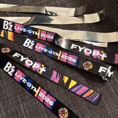 B'z 銀テープ 4本セット LIVE-GYM 2026 FYOP+ - メルカリ
