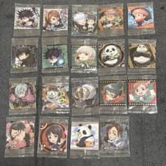 【新品】呪術廻戦ウエハースシール　１９枚セットのサムネイル