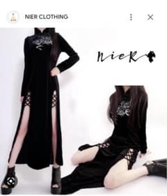 NieR チャイナドレス SEXY VELOUR CHINA DRESSのサムネイル