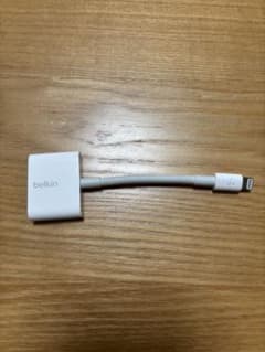 belkin Lightningアダプタ 2ポート ホワイトのサムネイル
