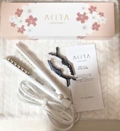 【ほぼ未使用・動作確認済】AKIRA ヘアアイロン AC21Y 本体のサムネイル