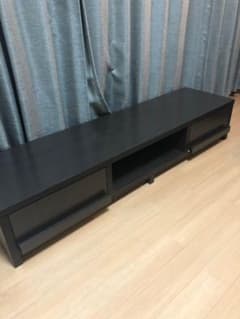テレビ台　ダークブラウン　150cmのサムネイル