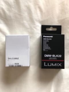 極美品】LUMIX DMW-BLK22 ＆ DVLC1005Z セット - メルカリ