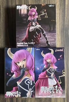 新品・未開封　断頭台のアウラ　コアフル、デスクトップキュート　フィギュアセット②