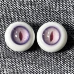 ねこひげ工房様 ディーラー様製 グラスアイ 14mm 猫目 ドールアイ SDM