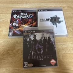 PR3ソフトまとめ売り　biohazard ファイナルファンタジーのサムネイル