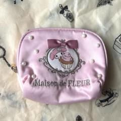 Maison de FLEUR マイメロ　ピンクティッシュケースポーチのサムネイル