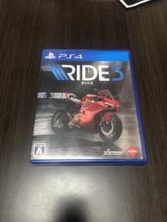 RIDE3 PS4版　日本正規品　使用極少のサムネイル