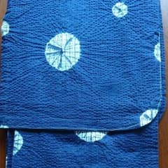 有松鳴海絞り 浴衣 未使用 絞り浴衣 浴衣 高級浴衣のサムネイル