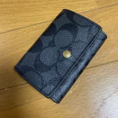 COACH キーケース ブラックのサムネイル