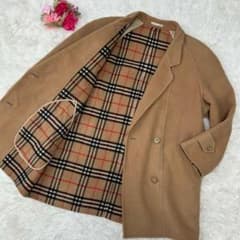 極美品/LL】バーバリー チェスターコート Pコート メガノバチェック