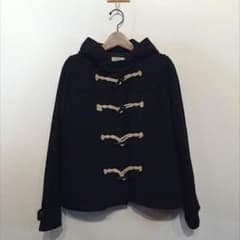 レプシィム LEPSIM ショートダッフルコート 黒L ローリーズのサムネイル
