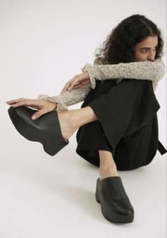 clane クラネ PLATFORM CLOGS クロックス - メルカリ