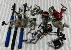 スピニングリール 10個セット ジャンク品 - メルカリ