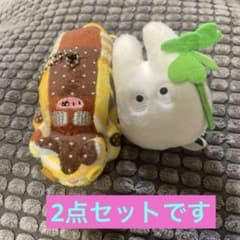 My Neighbor Totoro Catbus Little Totoro Mascot Plush Keychain Ghibli