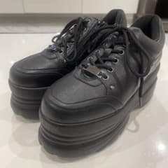 厚底スニーカー★ブラック★anap UGG  アナップ ZARAのサムネイル